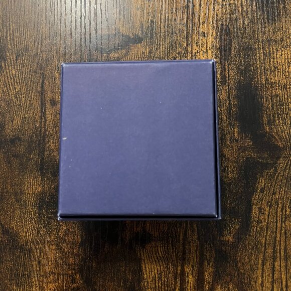 Laduree Box Paris, France 2015 4” X 4” X 2" Dark Blue (Rare) - Picture 5 of 6